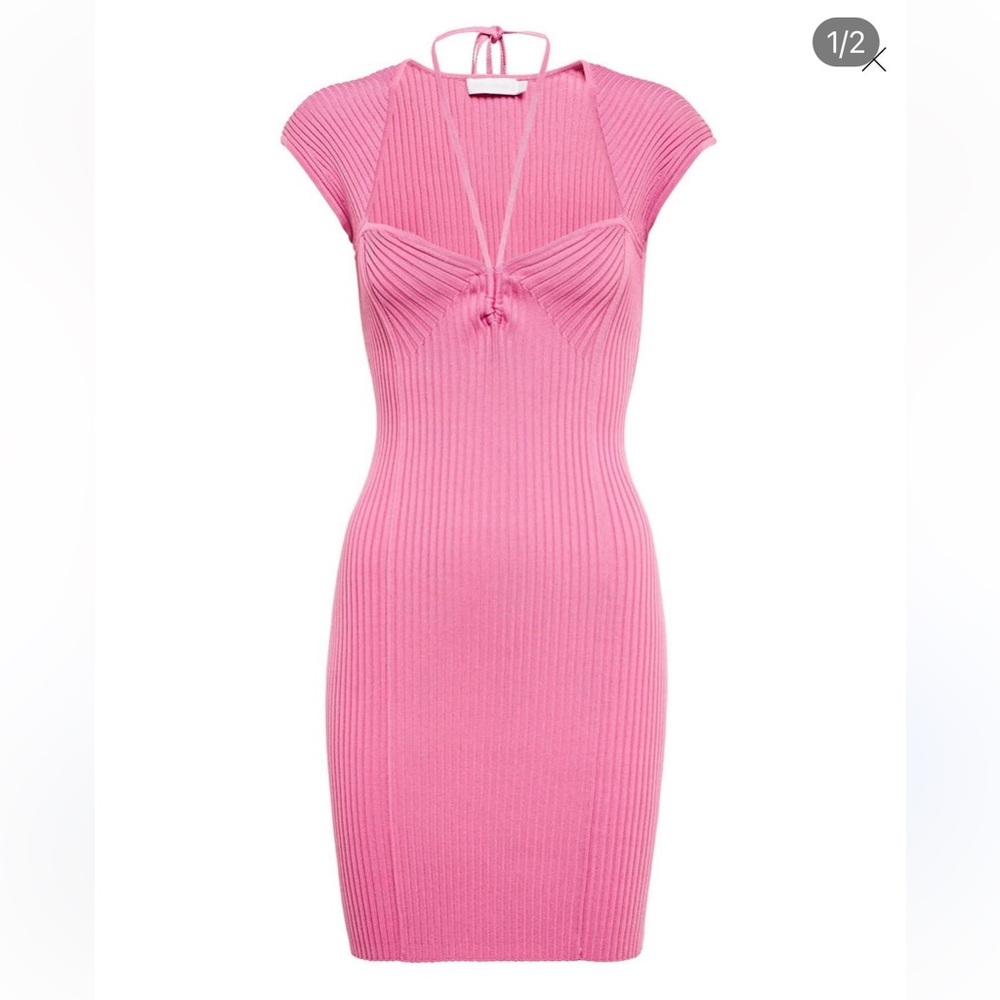 Jonathan Simkhai pink mini dress